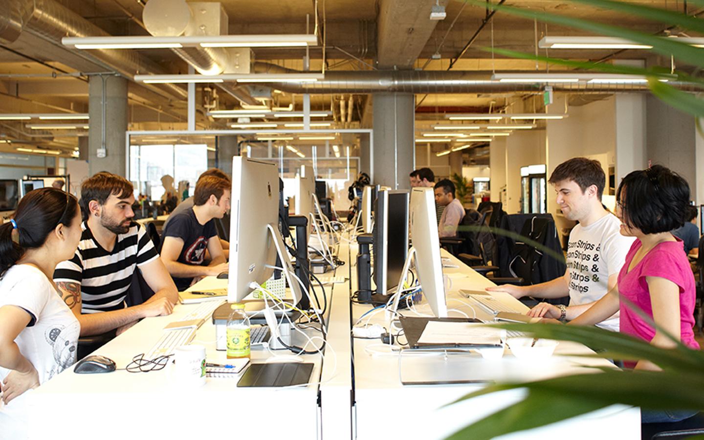 Pair programming in action